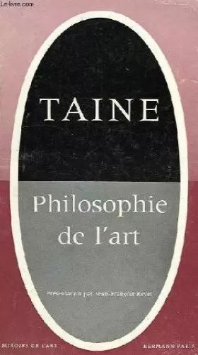 Couverture du produit · Philosophie de l'art