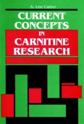 Couverture du produit · Current Concepts in Carnitine Research: A Medical College of Georgia Symposium
