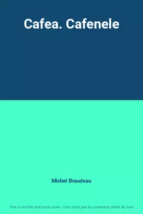 Couverture du produit · Cafea. Cafenele