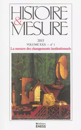 Couverture du produit · HISTOIRE ET MESURE 30 1