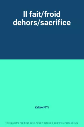 Couverture du produit · Il fait/froid dehors/sacrifice