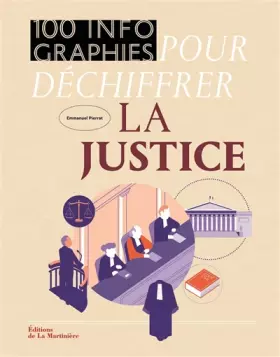 Couverture du produit · 100 infographies pour déchiffrer la justice
