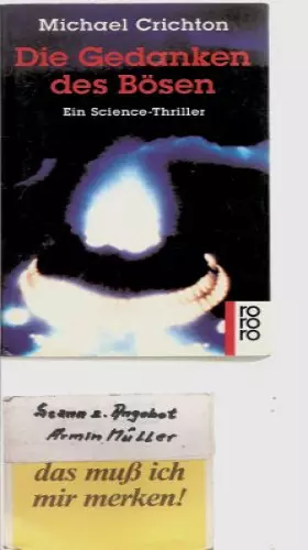 Couverture du produit · Die Gedanken des Bösen: Ein Science-Thriller (rororo / Rowohlts Rotations Romane)
