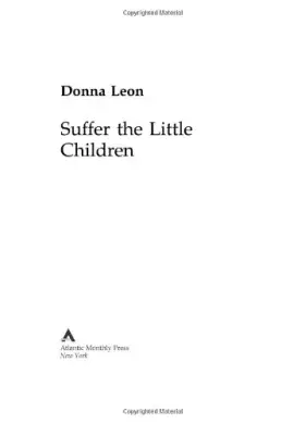 Couverture du produit · Suffer the Little Children