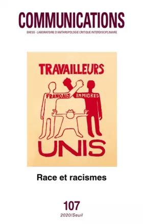 Couverture du produit · Communications, n° 107. Race et Racismes