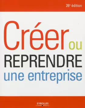 Couverture du produit · Créer ou reprendre une entreprise
