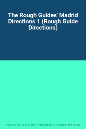 Couverture du produit · The Rough Guides' Madrid Directions 1 (Rough Guide Directions)