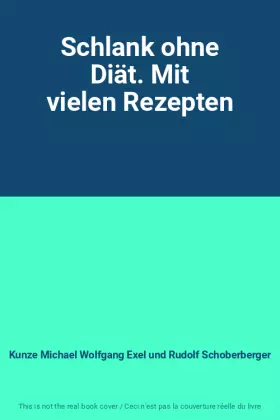 Couverture du produit · Schlank ohne Diät. Mit vielen Rezepten