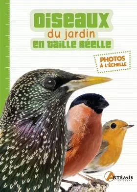 Couverture du produit · Les oiseaux du jardin en taille réelle