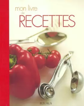 Couverture du produit · Mon Livre de Recettes