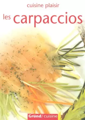 Couverture du produit · Les carpaccios