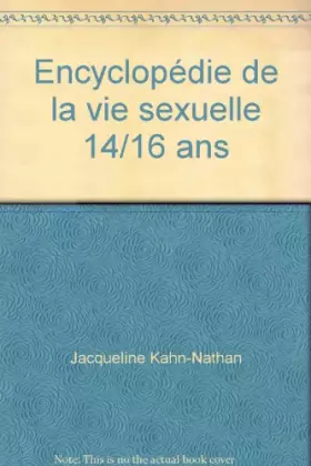 Couverture du produit · Encyclopédie de la vie sexuelle