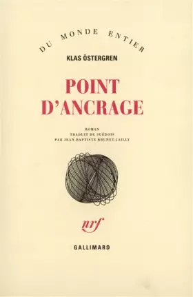 Couverture du produit · Point d'ancrage