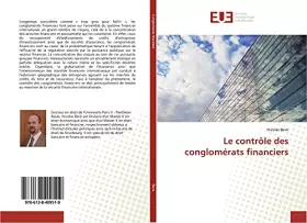 Couverture du produit · Le contrôle des conglomérats financiers
