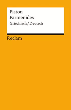 Couverture du produit · Parmenides: Griechisch/Deutsch (Reclams Universal-Bibliothek)