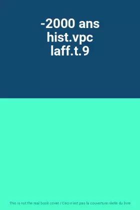Couverture du produit · -2000 ans hist.vpc laff.t.9