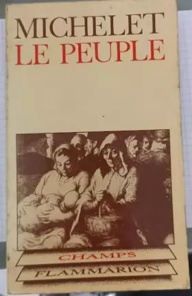 Couverture du produit · LE PEUPLE. MICHELET JULES