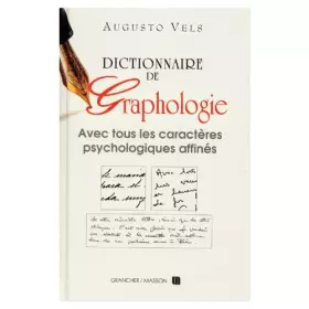 Couverture du produit · Dictionnaire de graphologie et des termes psychologiques correspondants