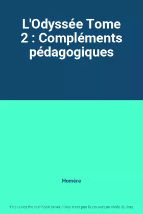 Couverture du produit · L'Odyssée Tome 2 : Compléments pédagogiques