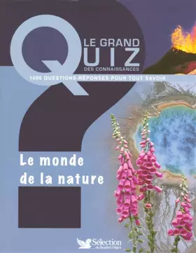 Couverture du produit · Le Monde de la nature