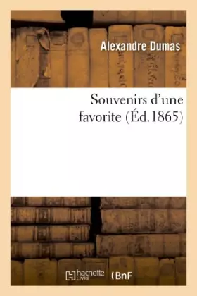 Couverture du produit · Souvenirs d'une favorite