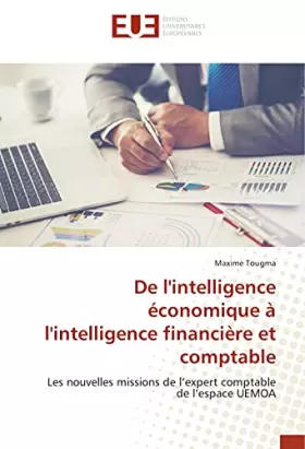Couverture du produit · De l'intelligence économique à l'intelligence financière et comptable: Les nouvelles missions de l’expert comptable de l’espace