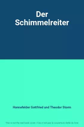 Couverture du produit · Der Schimmelreiter