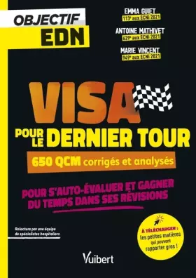 Couverture du produit · Objectif EDN : Visa pour le dernier tour ! Programme R2C: 650 QCM corrigés et analysés pour s'auto-évaluer et gagner du temps d