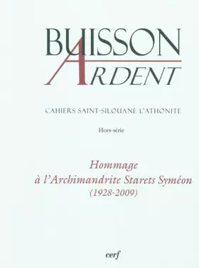 Couverture du produit · Hommage à l'Archimandrite Starets Syméon (1928-2009)