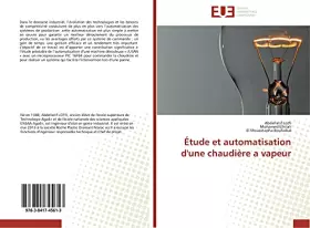 Couverture du produit · Étude et automatisation d'une chaudière a vapeur