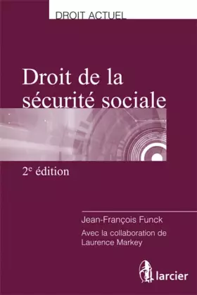 Couverture du produit · Droit de la sécurité sociale