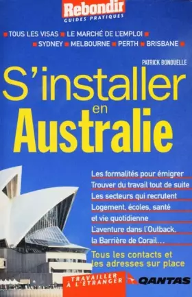 Couverture du produit · S'installer en Australie
