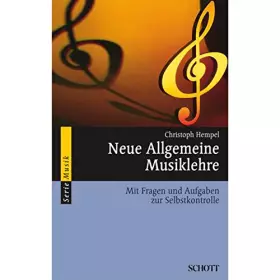 Couverture du produit · Neue Allgemeine Musiklehre: Mit Fragen und Aufgaben zur Selbstkontrolle (Serie Musik)