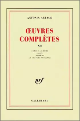 Couverture du produit · Oeuvres complètes, tome 12