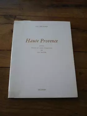 Couverture du produit · Haute Provence : Poèmes illustrés de quinze linogravures par Jean Rivier