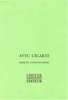 Couverture du produit · Avec l'écarté