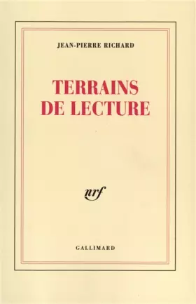 Couverture du produit · Terrains de lecture