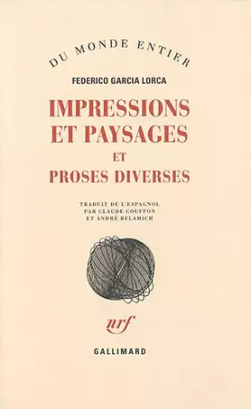 Couverture du produit · Impressions et paysages - Proses diverses