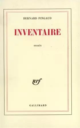 Couverture du produit · Inventaire