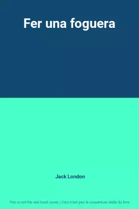 Couverture du produit · Fer una foguera