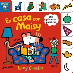 Couverture du produit · Maisy. Libro de cartón - En casa con Maisy (Pequeñas manitas)