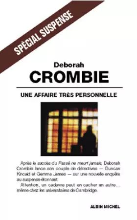 Couverture du produit · Une affaire très personnelle