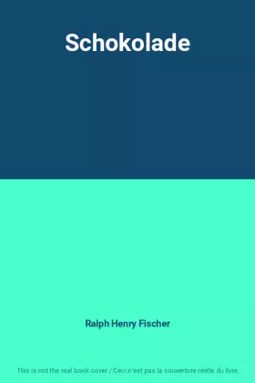 Couverture du produit · Schokolade