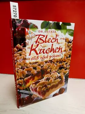 Couverture du produit · Dr. Oetker Blechkuchen süß und pikant