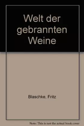 Couverture du produit · Welt der gebrannten Weine. Westeuropa.