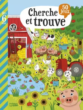 Couverture du produit · Mon grand livre de jeux - Cherche et trouve - Dès 6 ans