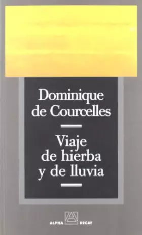 Couverture du produit · Viaje De Hierba Y De Lluvia (ALPHA BET ¬ GIMMEL)