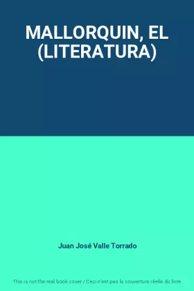 Couverture du produit · MALLORQUIN, EL (LITERATURA)