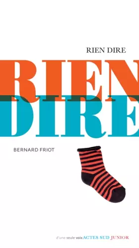 Couverture du produit · Rien dire