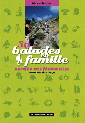 Couverture du produit · 30 balades en famille autour des Merveilles: Haute Vésubie, Roya